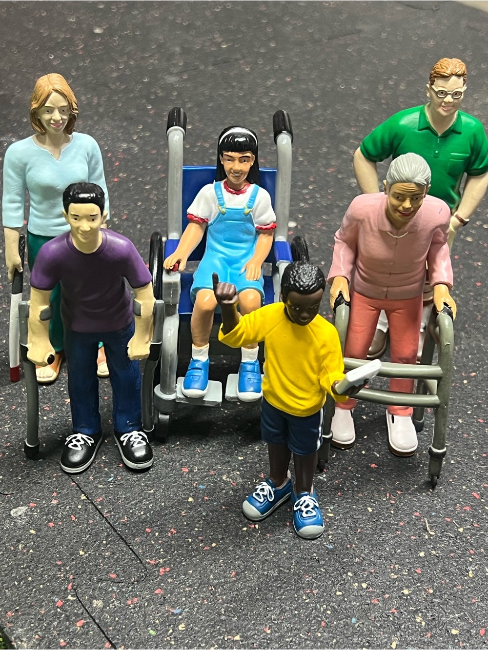 Lakeshore Learning People With Disabilities Kids Toy Figurine Set